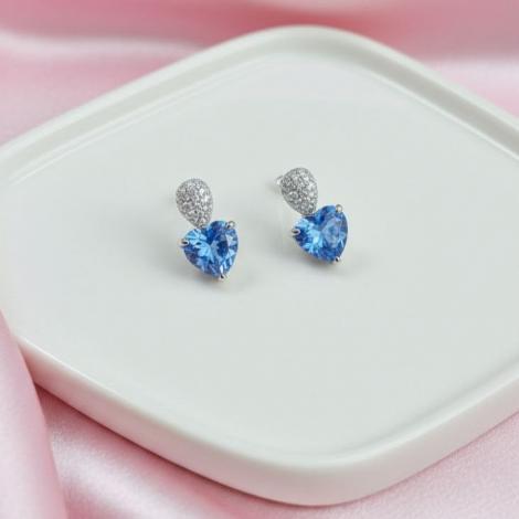 Серьги, вставка: куб.цирконий, арт.:2212732724n-2, SilverWings, рис. 3