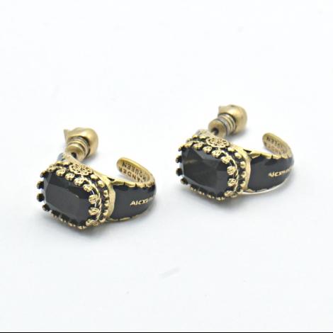 Серьги, вставка: куб.цирконий, эмаль, арт.:222211181gp-b, SilverWings, рис. 1