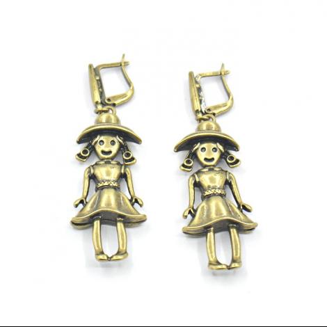 Серьги, арт.:22238926826gp, SilverWings, рис. 1