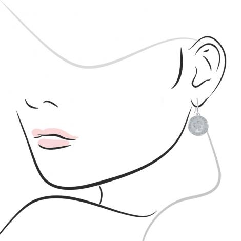 Серьги, арт.:22ozsn250a-206, SilverWings, рис. 2