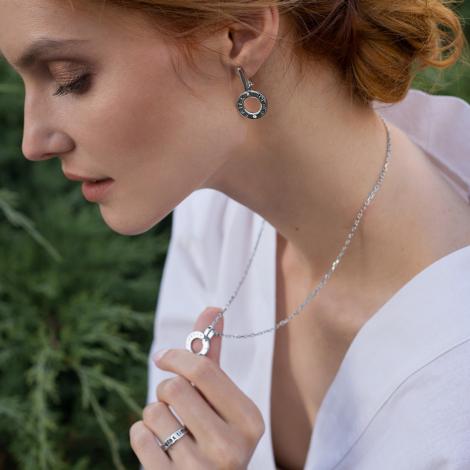 Серьги, вставка: куб.цирконий, эмаль, арт.:22sw005relax-06, SilverWings, рис. 3