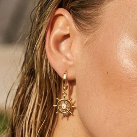 Серьги, вставка: куб.цирконий, арт.:22wbgp-113, SilverWings, рис. 2