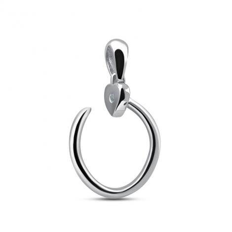 Подвеска, вставка: куб.цирконий, арт.:2311329566a, SilverWings, рис. 1