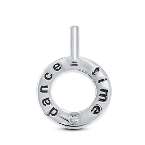 Подвеска, вставка: куб.цирконий, эмаль, арт.:23sw003dance-06, SilverWings, рис. 1