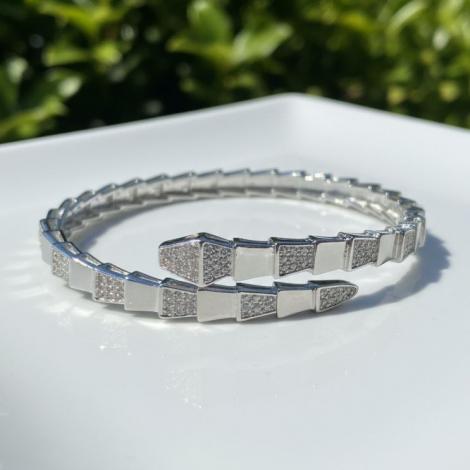 Браслет, вставка: куб.цирконий, арт.:242131433a, SilverWings, рис. 2