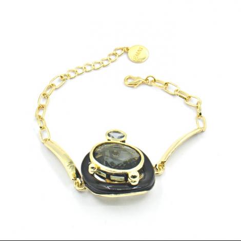 Браслет, вставка: куб.цирконий, эмаль, арт.:242381232gp-b, SilverWings, рис. 1