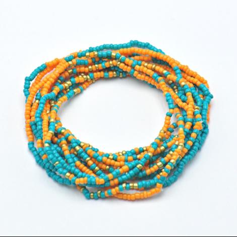 Браслет, вставка: бисер, арт.:242401410mix, SilverWings, рис. 1