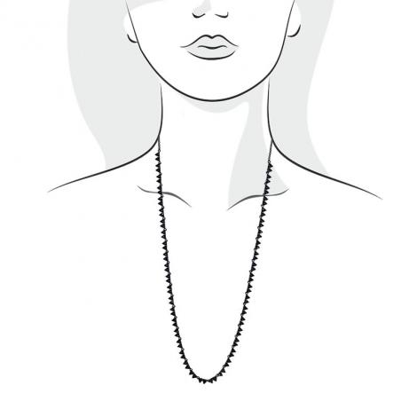 Колье, вставка: куб.цирконий, арт.:250007-263-196, SilverWings, рис. 2