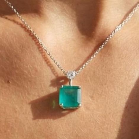 Колье, вставка: куб.цирконий, арт.:2512731612cb20, SilverWings, рис. 2