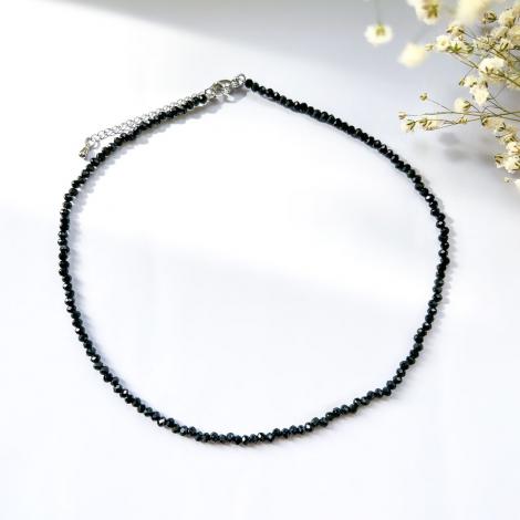 Колье, вставка: кристалл "swarovski", арт.:252121112b, SilverWings, рис. 1