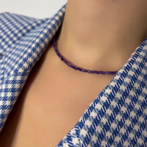 Колье, вставка: куб.цирконий, арт.:252121114f, SilverWings, рис. 1