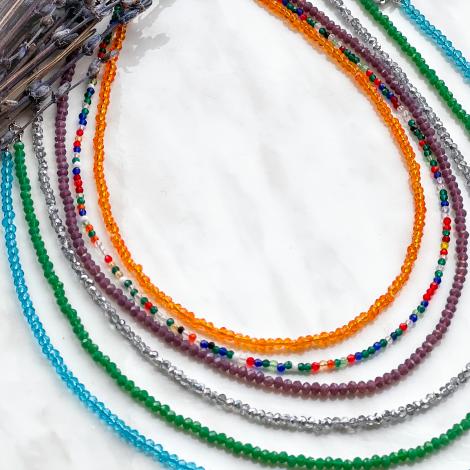 Колье, вставка: кристалл "swarovski", арт.:252121114n-2, SilverWings, рис. 2