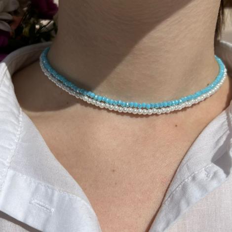 Колье, вставка: кристалл "swarovski", арт.:252121114n, SilverWings, рис. 2