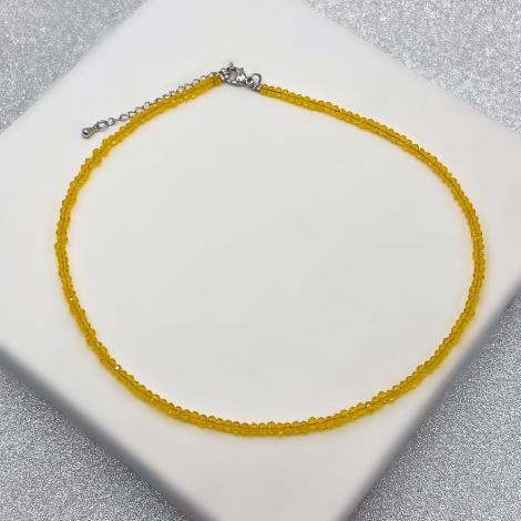 Колье, вставка: кристалл "swarovski", арт.:252121114u, SilverWings, рис. 1