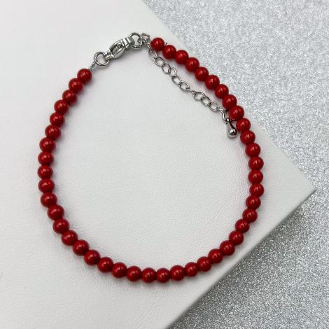 Колье, вставка: коралл пр., арт.:2521211275, SilverWings, рис. 3