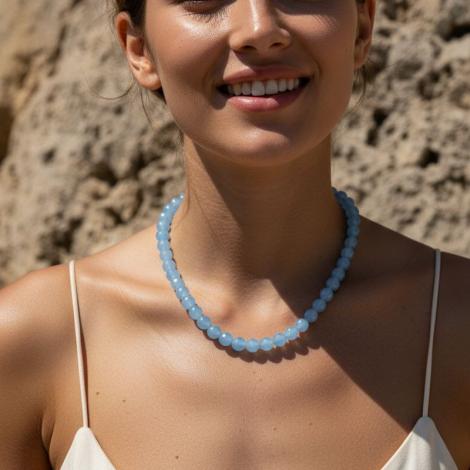 Бусы, вставка: агат, арт.:25212113121n, SilverWings, рис. 2