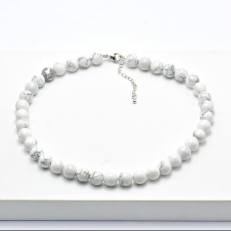 Бусы, вставка: кахолонг, арт.:25212113521, SilverWings, рис. 1