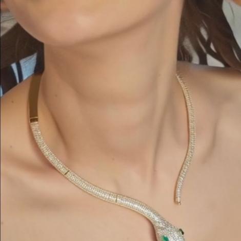 Колье, вставка: куб.цирконий, арт.:252211251e, SilverWings, рис. 2