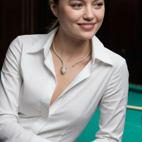 Колье, вставка: куб.цирконий, арт.:252211251gp-e, SilverWings, рис. 3