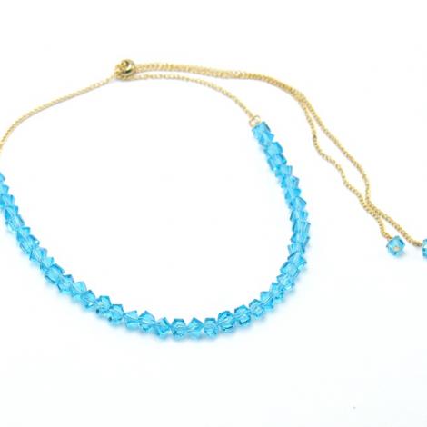 Колье, вставка: кристалл "swarovski", арт.:252401116gp-n, SilverWings, рис. 1