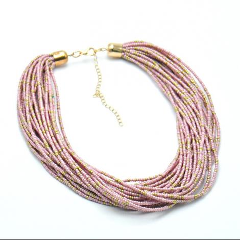 Колье, вставка: бисер, арт.:252401417gp-o, SilverWings, рис. 1